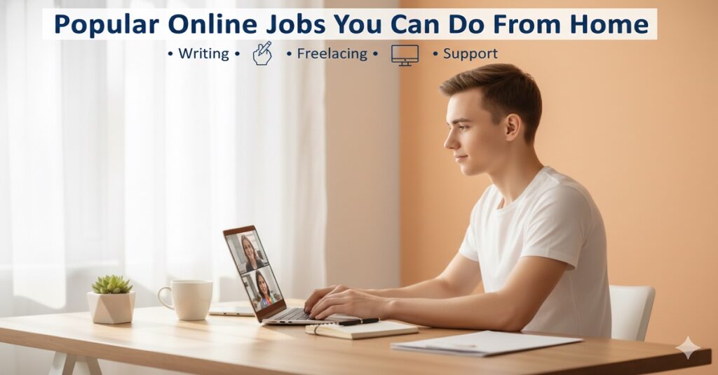 part time online jobs from home JobRoles